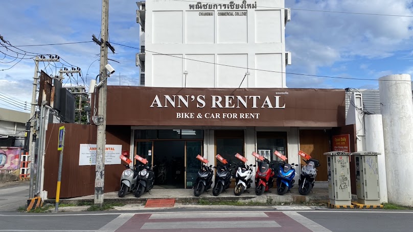 Ann Rental4 (Motorbike and car for rent Chiang Mai)