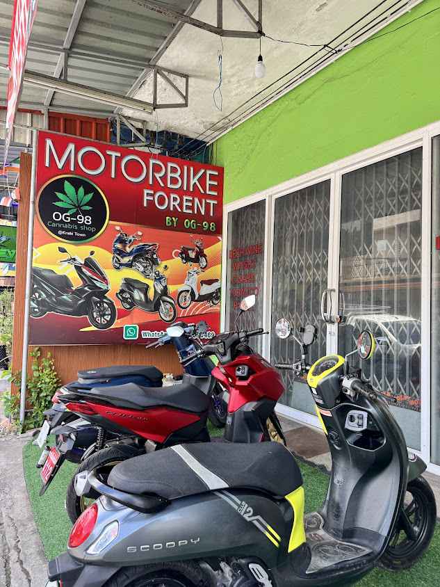 Ashi motorbike for rent at krabi town - 3