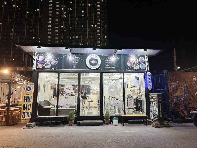 BLACK Cut-ร้านตัดผมตลาดเเบล็ค“(มีร้านเดียวตรงลานจอดรถเท่านั้น)เเละ(สาขา2 หน้าโรบินสันสมุทรปราการ)