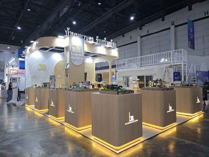 Blackcat Design รับผลิต ติดตั้ง รื้อถอนบูธ Booth Exhibition Event Backdrop - 4
