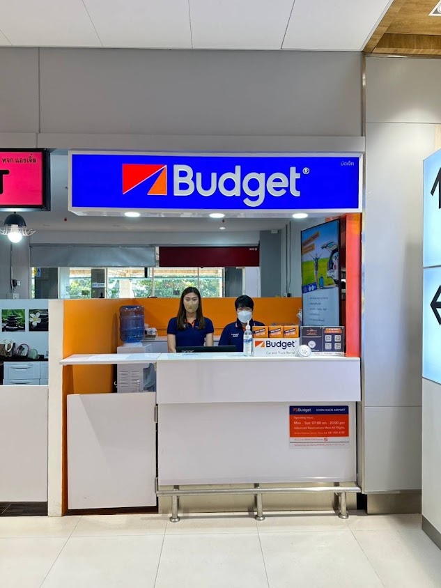 Budget Car Rental, Khon Kaen Airport