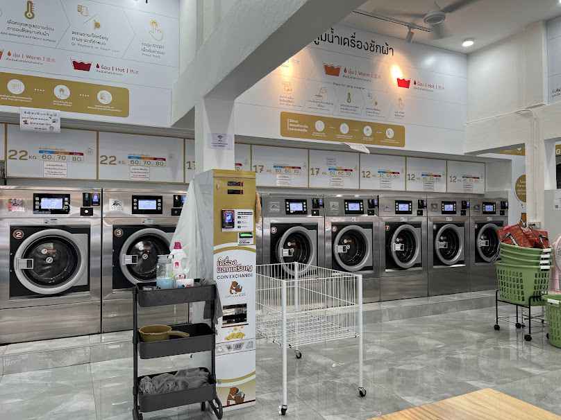Capii laundry ร้านสะดวกซัก รับส่งฟรี