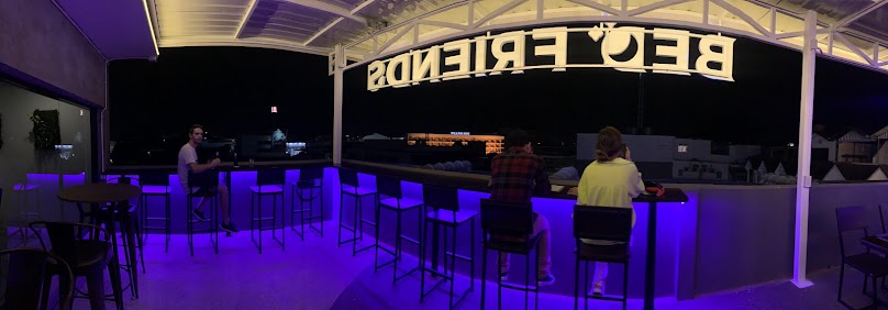 Drink Friends Rooftop Bar x BED Friends
