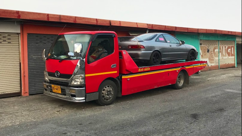 F.Slidecar รถยกรถสไลด์ลำลูกการังสิตปทุมองค์รักษ์นครนายก