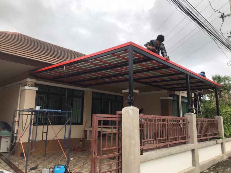 FJE Modern Roof. ต่อเติมบ้าน หลังคาเมทัลชีท - 3