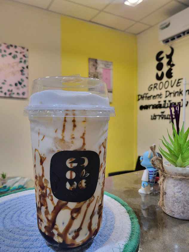 Groove ชาไข่มุกไม่อ้วน สาขาตลาดต้นไม้ดงบัง - 3