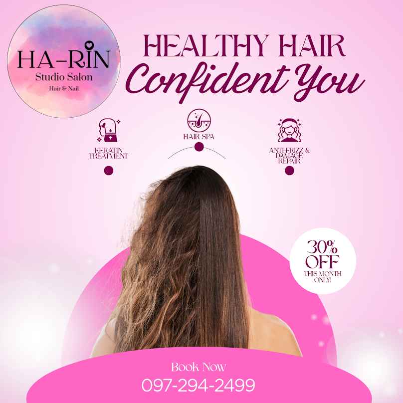 Harin studio salon Hair & Nail 📞 สาขาจรัญ13 บางแวก18/1 - 4