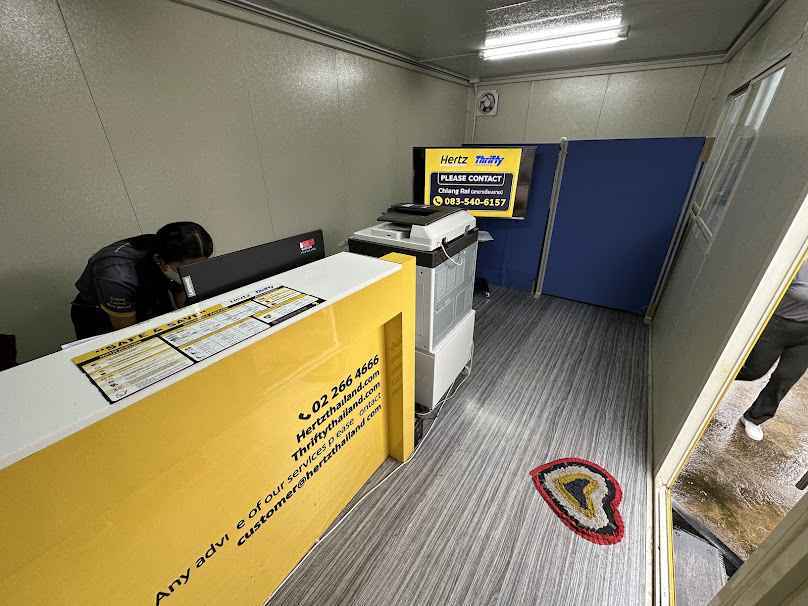 Hertz Car Rental, Chiang Rai International Airport, Thailand - 4