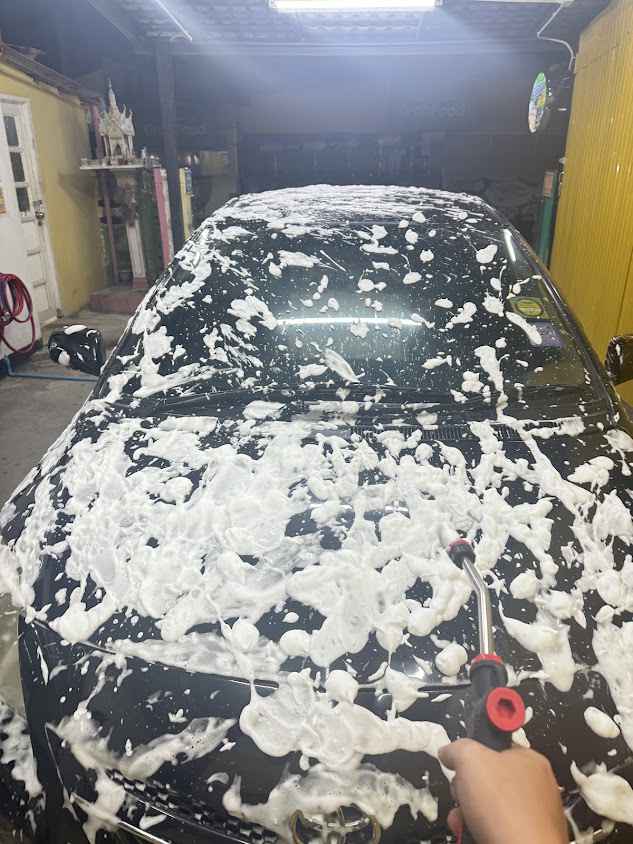 HJ CarWash ล้างรถ1บาท24ชม.(หยอดเหรียญ)
