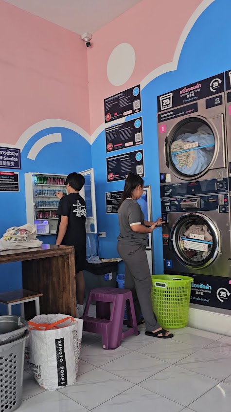 I wash and dry ไอ วอชแอนด์ดราย กำแพงดิน - 3