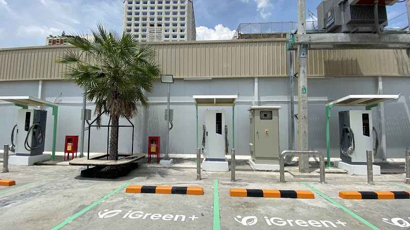iGreen+ EV Charging Station - ปิงมาร์เช่ มาร์เก็ต สรรพาวุธ