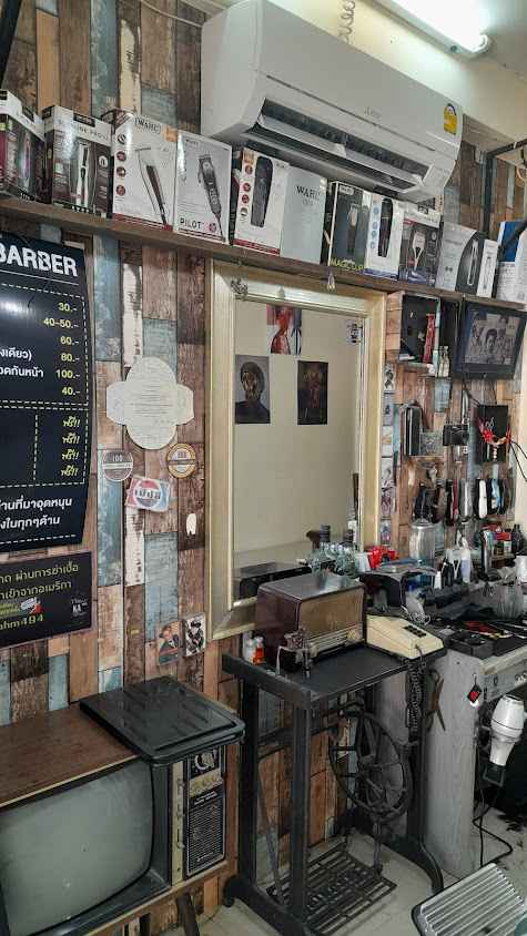 K.A. Barber ตัดผมชาย สไตล์วินเทจ - 1