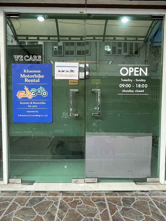 Khaosan Motorbike Rental - 2