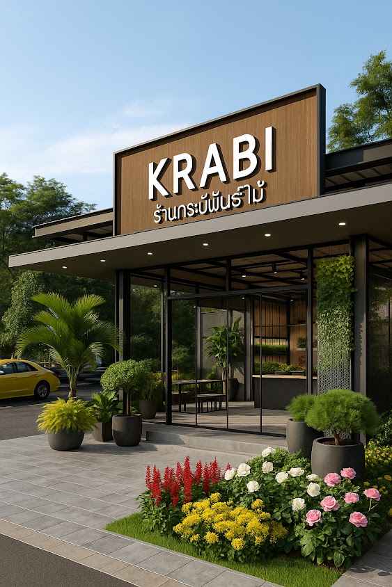 Krabi garden center จำหน่ายไม้ดอกไม้ประดับ ปุ๋ยดิน ยาและสารเคมี - 4