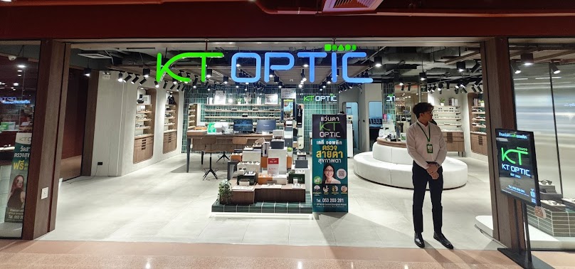 KT OPTIC ร้านแว่นตา ศูนย์เลนส์โปรเกรสซีฟ สาขา เซ็นทรัล เชียงใหม่-แอร์พอร์ต (Optical shop Progressive Lens Center)