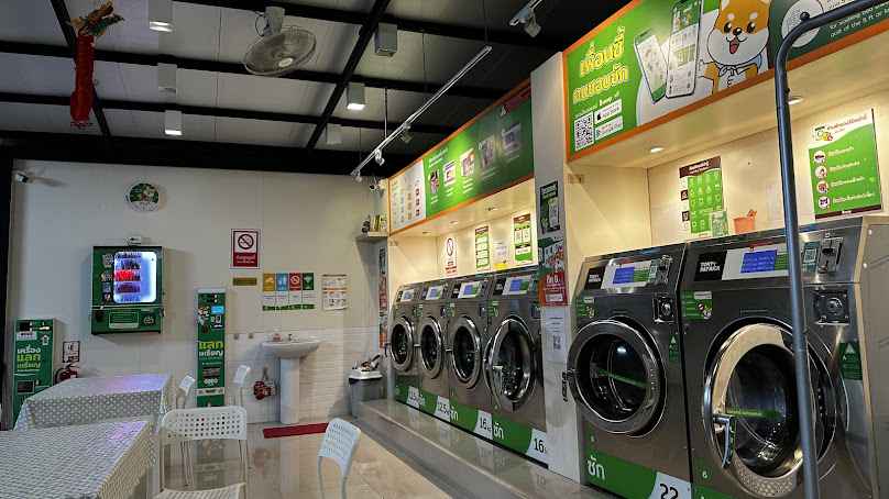 LaundryBar สาขา 7-11 พุทธบูชา 23 l ลอนดรี้บาร์ l ซัก อบ ผ้า