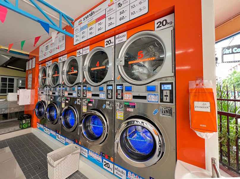 LaundryBar สาขา 7-11 พุทธบูชา 23 l ลอนดรี้บาร์ l ซัก อบ ผ้า - 4