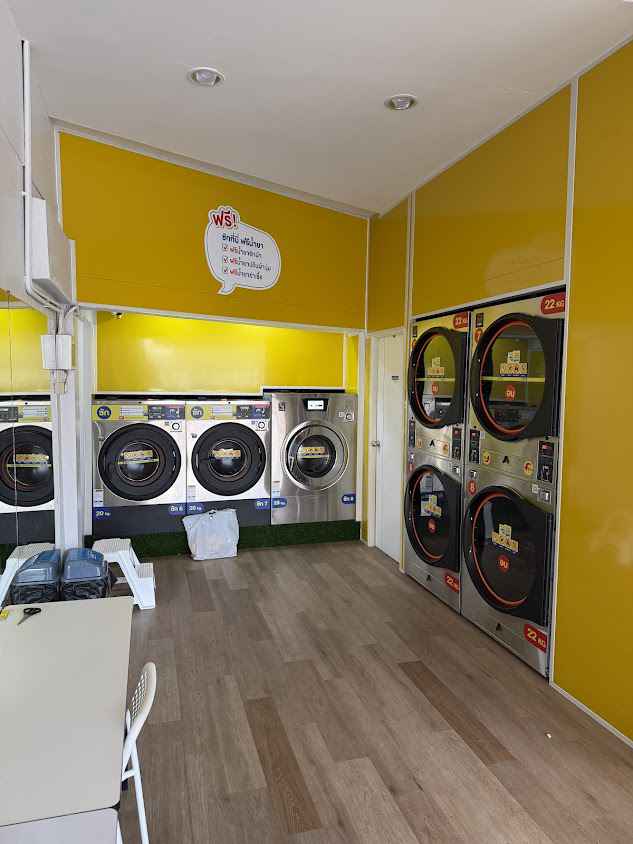 LaundryBar 5 แยกสันติธรรม เชียงใหม่ | ร้านสะดวกซัก ลอนดรี้บาร์