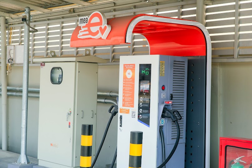 MEA EV Charging Station @ Caltex Bang Bo 1