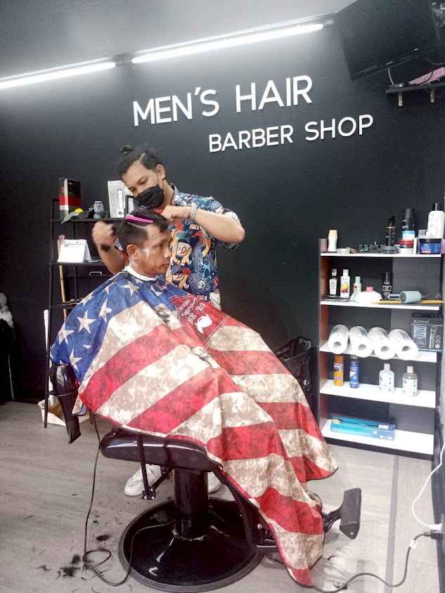 Men's hair barber shop : ร้านตัดผมชาย ตลาดสระครก - 3