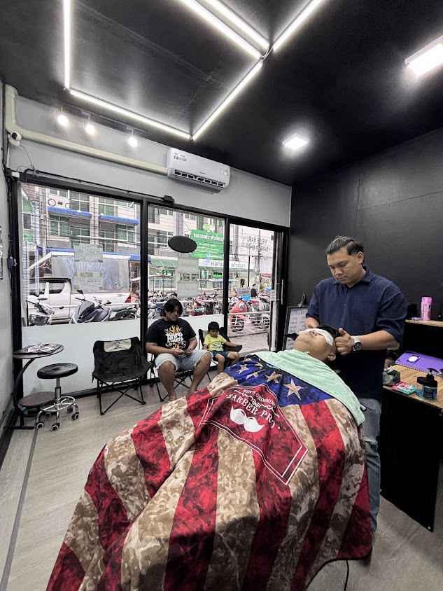 Men's hair barber shop : ร้านตัดผมชาย ตลาดสระครก - 4