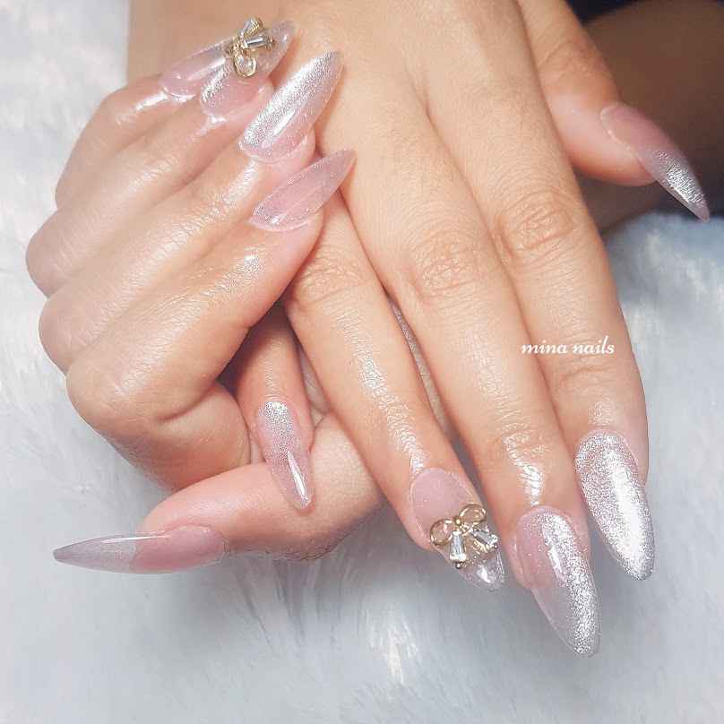 Mina nails ร้านเล็บ ต่อขนตา ใกล้BTS วงเวียนใหญ่