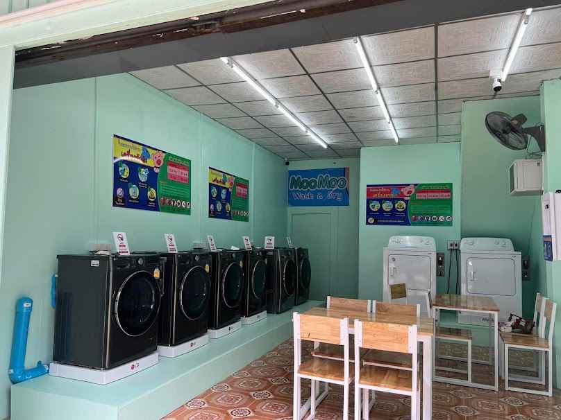 MooMoo Wash&Dry ร้านสะดวกซัก