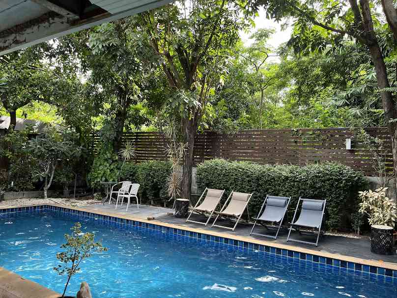 Nature Home Guesthouse & 9AM.--5.30PM. Scooter Rental Ayutthaya เช่ามอเตอร์ไซค์ อยุธยา - 4