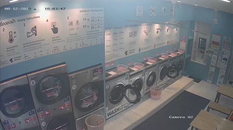 Okinawa Wash & Dry 24 Hours - ร้านโอกินาวะ ซัก อบ 24 ชั่วโมง ปั๊มน้ำมัน ปตท.หนามแดง - 3
