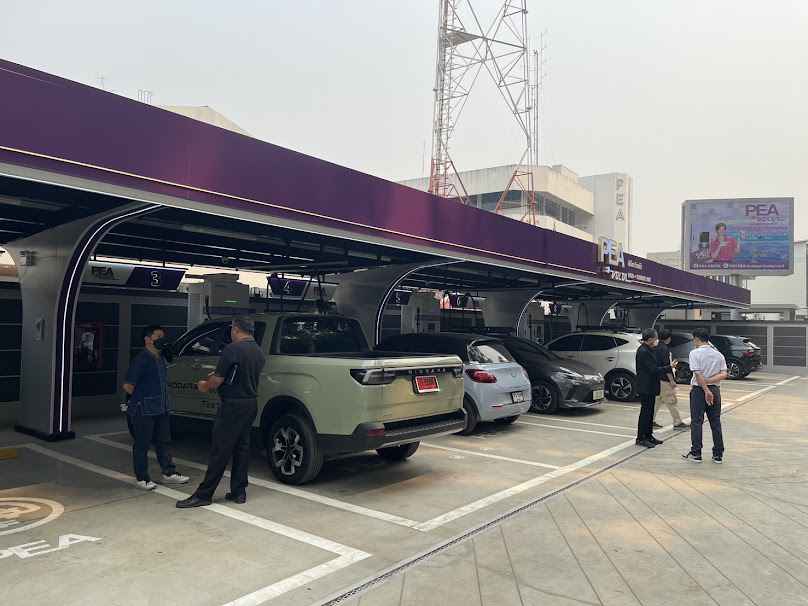 PEA Volta Hub Chiangmai EV Charging Station