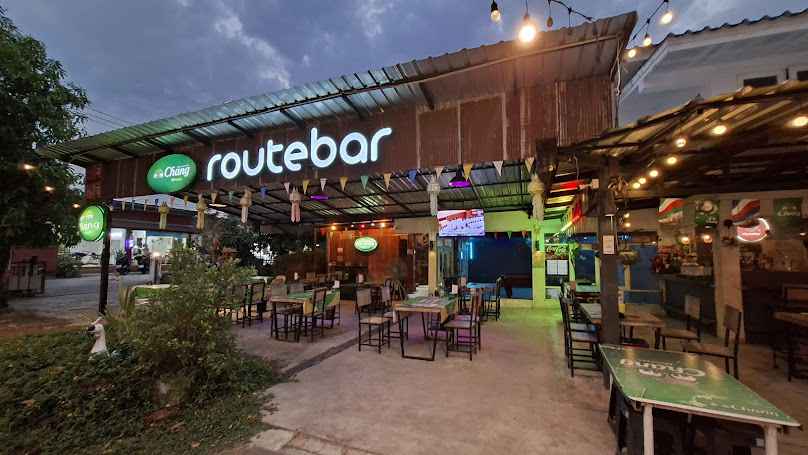 Route bar garden Pub @ restaurant
