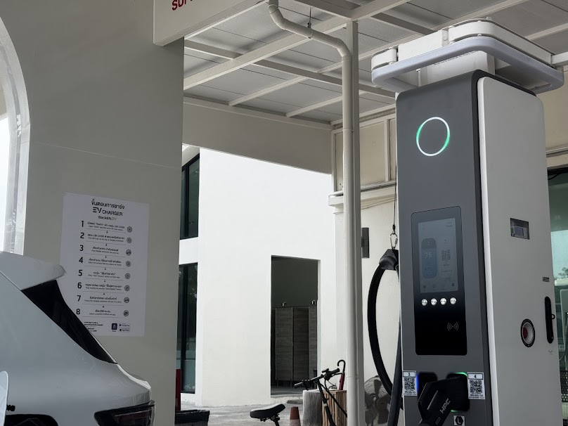 Sky EV hub สิงห์บุรี-คาเฟ่-สถานนีชาร์จรถไฟฟ้า720KW - 4