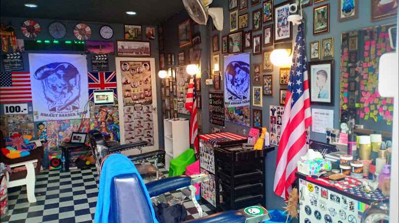 Smart Barber Shop ตัดผมชายวินเทจ ตัดผมชายร้อยเอ็ด