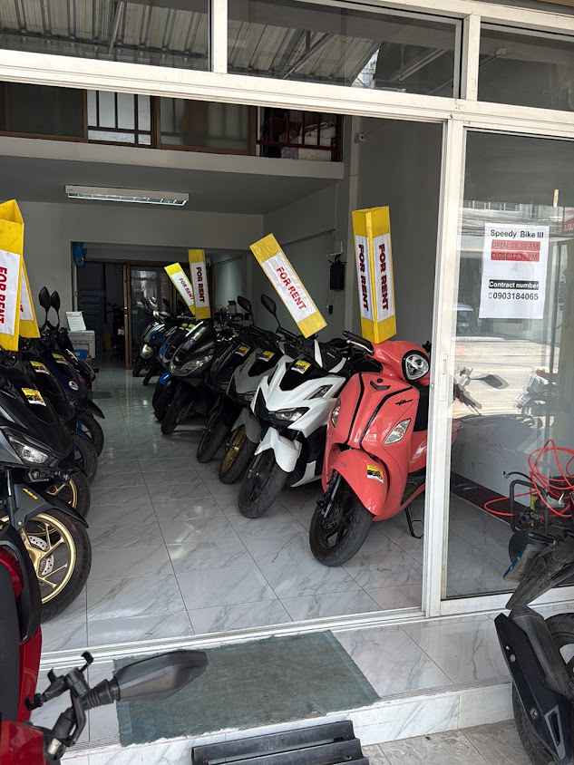 Speedy Bike3 Motorbike rental shop ร้านรถเช่า