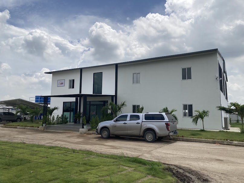 STECON สำนักงานสนาม โครงการคลองระบายน้ำหลากบางบาล-บางไทร
