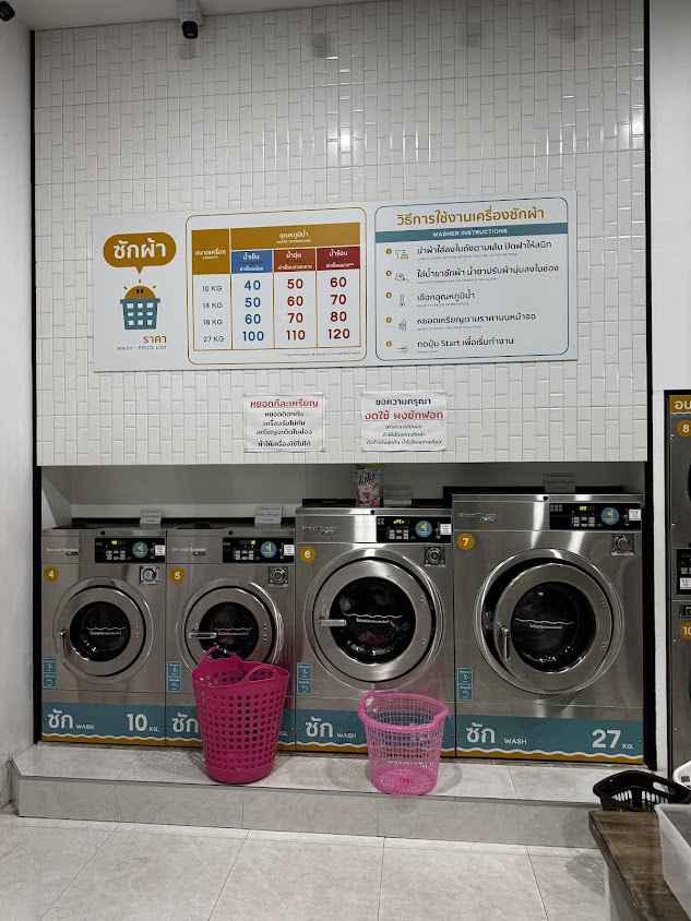 Sunny Wash & Dry ร้านสะดวกซัก ซักอบ ต้นมะม่วง เพชรบุรี - 4