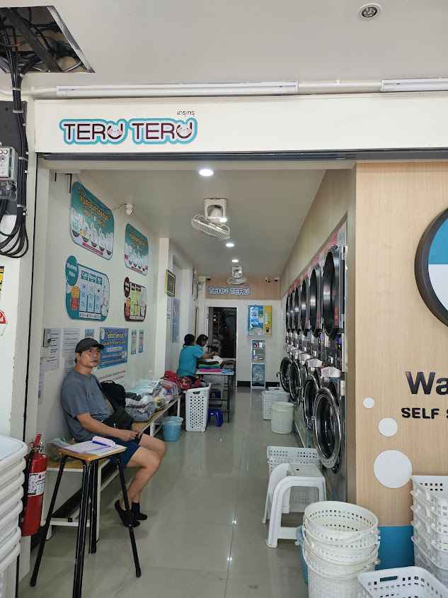 Teru Teru Wash & Dry 24hrs. (self-service laundry in 1 hour) Aonang Soi 8 Krabi สะดวกซัก 24 ชม. สาขาอ่าวนาง ซ.8 - 2