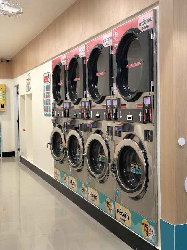 Teru Teru Wash & Dry 24hrs. (self-service laundry in 1 hour) Aonang Soi 8 Krabi สะดวกซัก 24 ชม. สาขาอ่าวนาง ซ.8 - 4