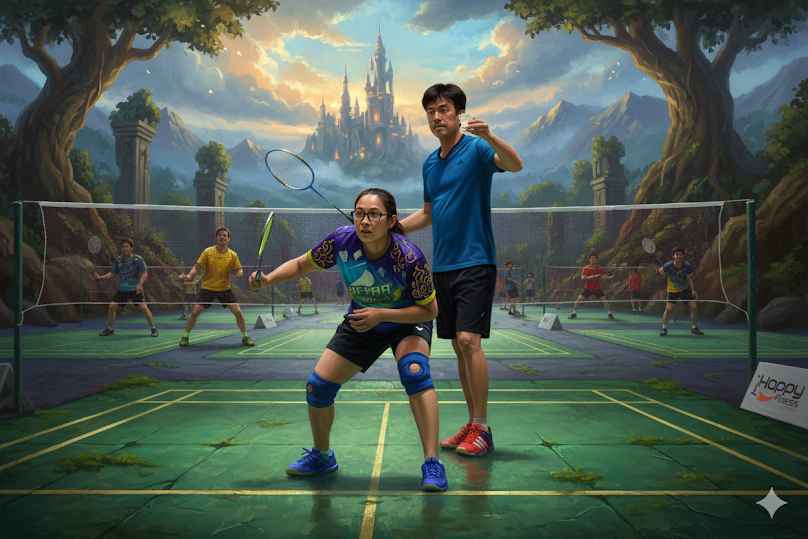 The 1(one) badminton - korat - 4