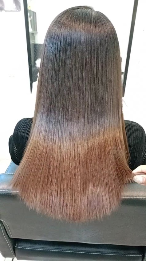 V Hair Color Design - 3