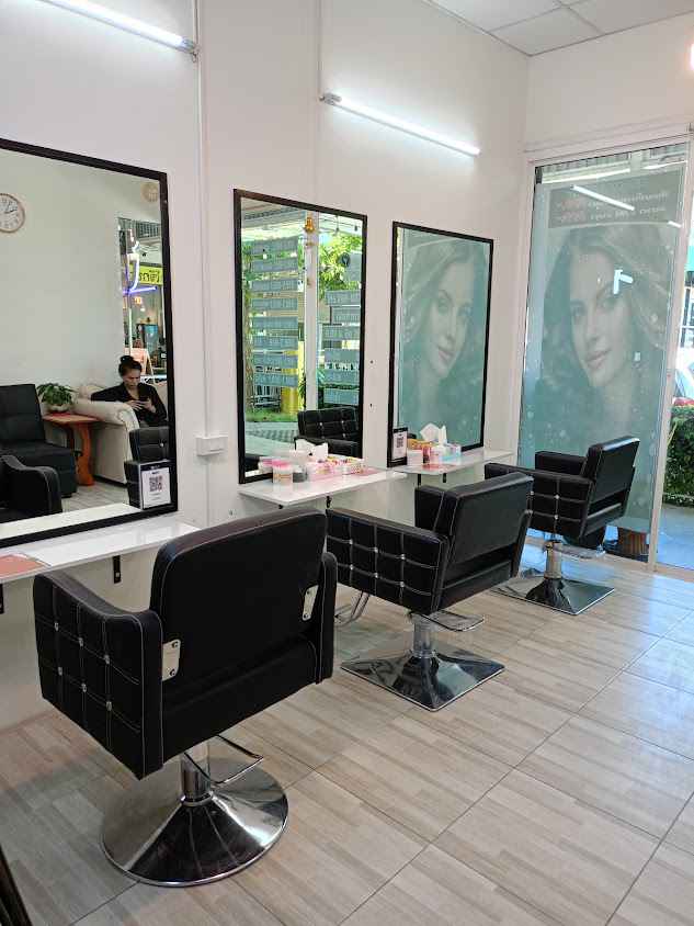 V Hair Color Design - 4