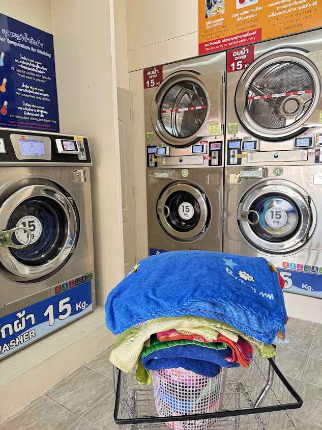 Wash Lab 24 สาขาร้อยเอ็ด ร้านซัก-อบ เปิด 24 ชั่วโมง มีแม่บ้านให้บริการ - 2