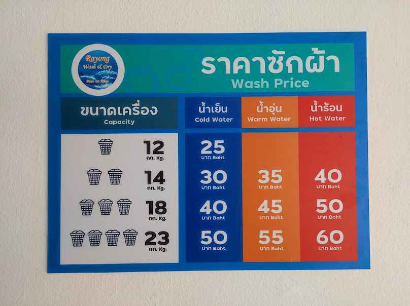 Wash Up (wash and dry) สาขา2 - 2