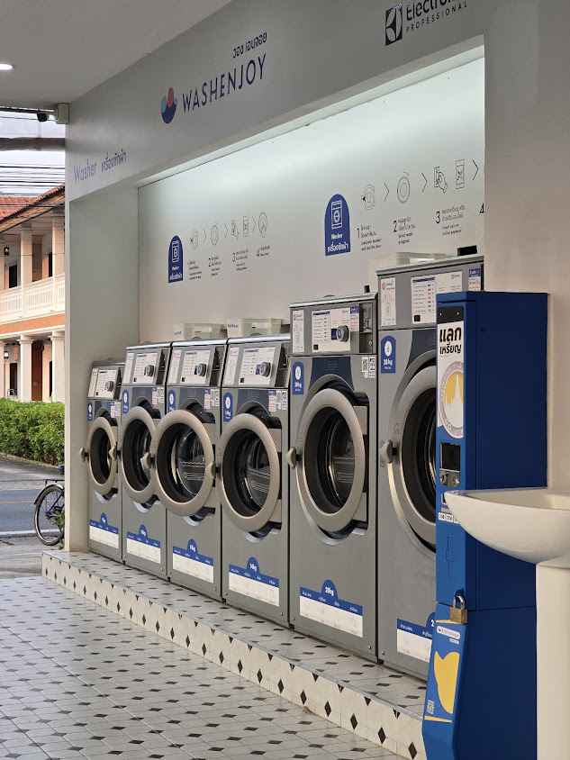 WASHENJOY ร้านสะดวกซักสาขาลำพูน (จามเทวี)