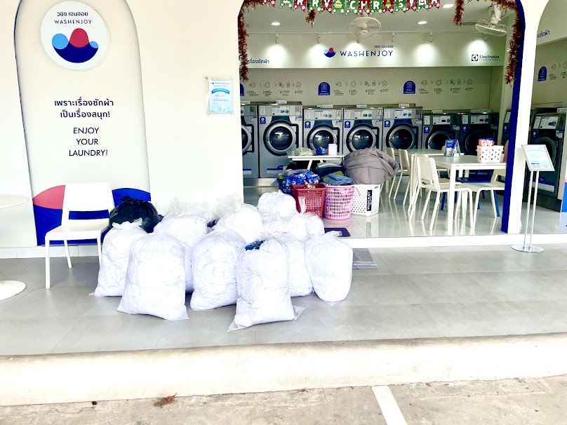 Washenjoy ร้านสะดวกซัก วอชเอนจอย สาขาปั๊มปตท. เขาอกทะลุ พัทลุง - 2