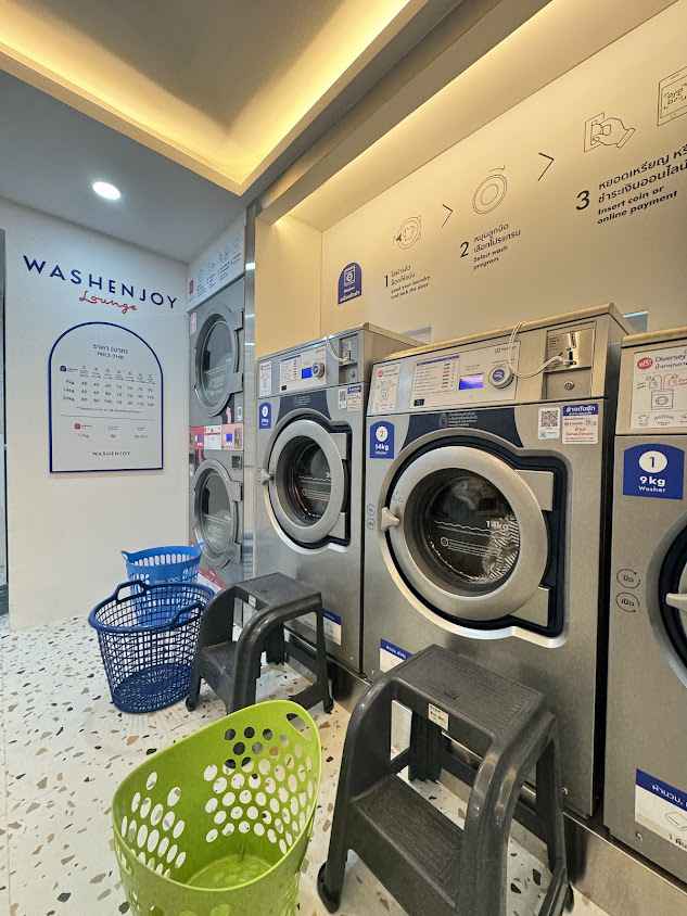 WASHENJOY ร้านสะดวกซัก สาขา Empire Place