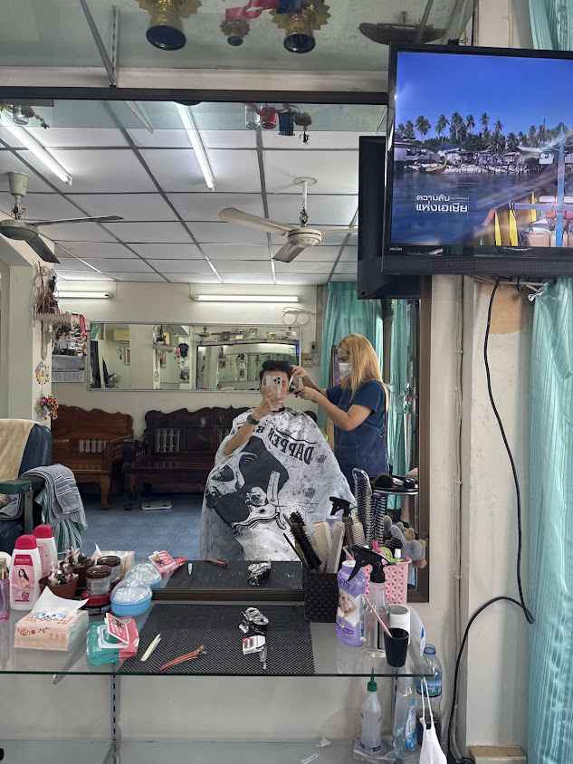 We cut ตัดผมชายแบริ่งสำโรง - 4