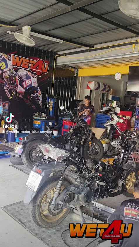 WET4U motor bike service (ร้านซ่อมบิ๊กไบค์) BigBike Serviceสุรินทร์ - 3