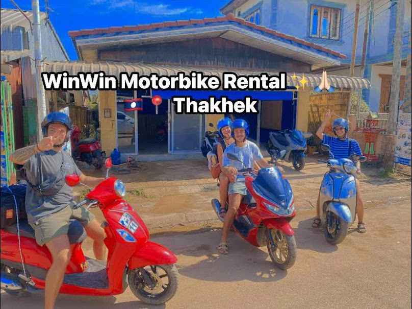 Win Win MotorBike For Rent Thakhek