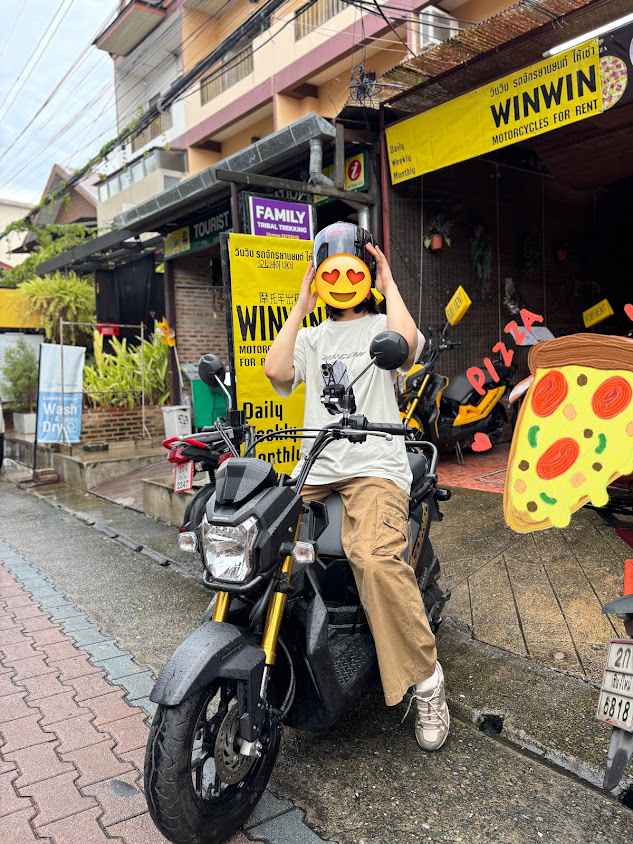 WINNER motercycle for rent เชียงใหม่รถเช่า 摩托车出租